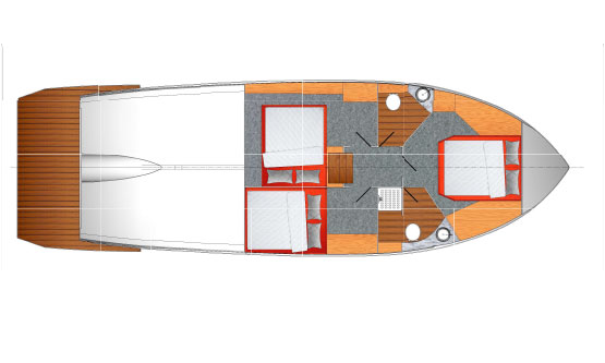 RZUT WNĘTRZA - PREMIUM + 1 ŁAZIENKA SPECJALNA + 1 ŁAZIENKA STANDARD