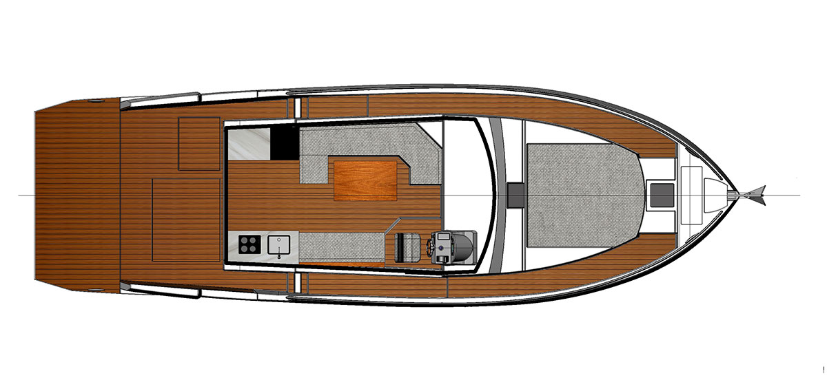 3 Standard Cabins + 3 Bathrooms Version